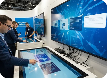 Touchscreen and Interactive Displays Touchscreen and Interactive Displays